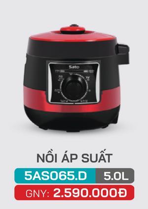 Nồi áp suất điện Sato 5AS065.N 5.0L