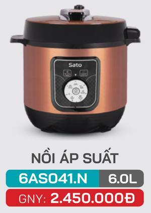 Nồi áp suất điện Sato 6AS041.N 6.0L