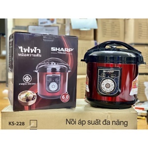 Nồi áp suất điện Sharp KS-180S 6 lít,1000W