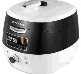 Nồi áp suất điện Sunhouse SHD1858BW (SHD-1858BW) - 5 lít