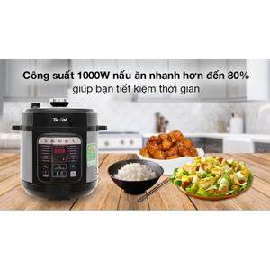 Nồi áp suất điện Tefal CY601868 6L