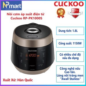 Nồi áp suất điện tử Cuckoo CRP-PK1000S