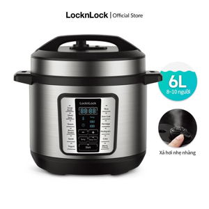 Nồi áp suất điện tử Lock&Lock 6L - EJP666SLV