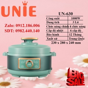 Nồi áp suất điện UNIE UN-630