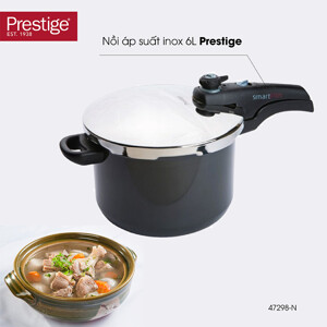 Nồi áp suất Inox Smart Plus Prestige 6L