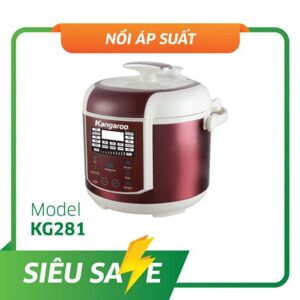 Nồi áp suất Kangaroo KG281 - 5L, 1000W