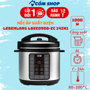 Nồi áp suất Lebenlang 6 lít LBEE0908-EC