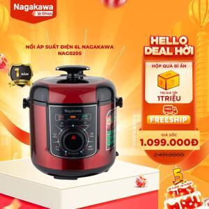 Nồi áp suất Nagakawa NAG0205   - 6L