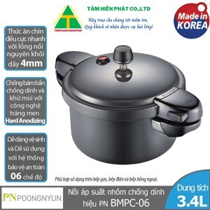 Nồi áp suất Poongnyun BMPC-06 - 3.4 lít