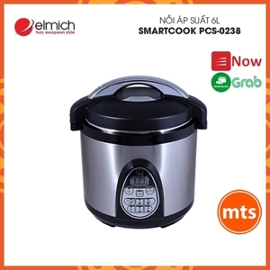 Nồi áp suất Smart Cook PCS-0238 - 6L, 1000W