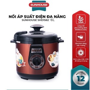 Nồi áp suất Sunhouse SH1562, 6L