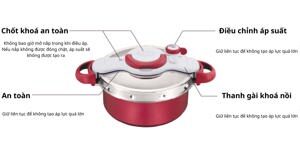 Nồi áp suất T-fal ClipsoMinut Duo 4.2L