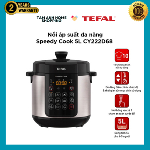 Nồi áp suất Tefal 5L CY222D68