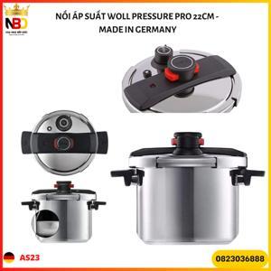 Nồi áp suất Woll Pressure Pro 22cm