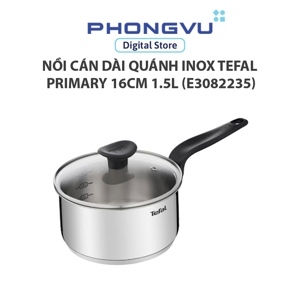 Nồi cán dài quánh inox Tefal Primary 16cm E3082235