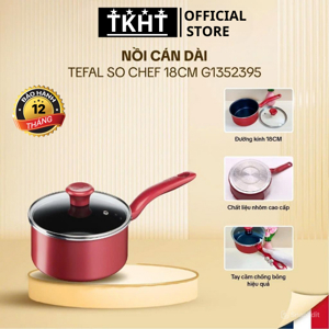 Nồi cán dài Tefal So Chef G1352395 - 18cm