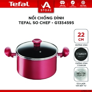 Nồi canh hai quai Tefal So Chef G1354595 22cm