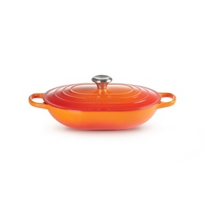 Nồi chảo gang Le Creuset Brater Oblong 31cm