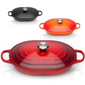 Nồi chảo gang LeCreuset Bräter Oblong 31cm