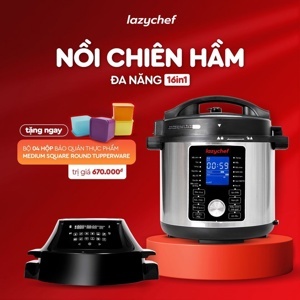 Nồi chiên hầm đa năng 16in1 Lazychef