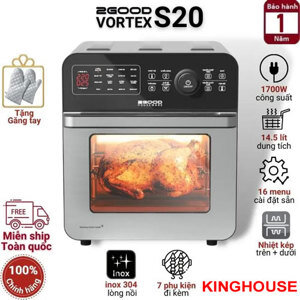 Nồi chiên không dầu 2Good Vortex S20 (S-20) 14.5 lít