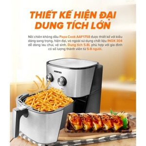 Nồi chiên không dầu Asanzo AAF1758 - 5.8L