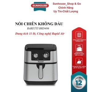 Nồi chiên không dầu Baretti 11L BRD486