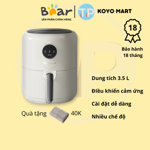 Nồi chiên không dầu Bear 3.5L QZG-B14K5