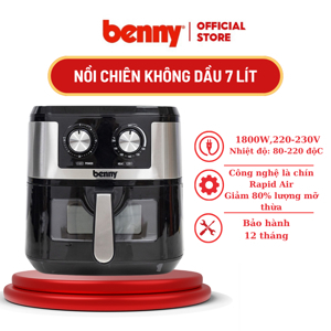 Nồi chiên không dầu Benny 7L BAF-70TP