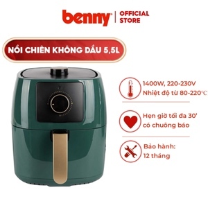 Nồi chiên không dầu Benny BAF-55H, 5.5 lít