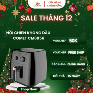 Nồi chiên không dầu Comet CM6856 - 8L