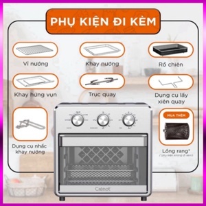 Nồi chiên không dầu Crenot Foodie F15 15L