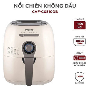 Nồi chiên không dầu Cuckoo CAF-C0510DB 2.9L