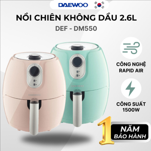Nồi chiên không dầu Daewoo DEF-DM555