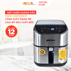 Nồi chiên không dầu điện tử Goldsun GAF5842-D