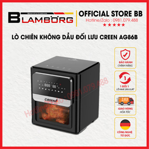 Nồi chiên không dầu đối lưu Greeno AG86B - 12L