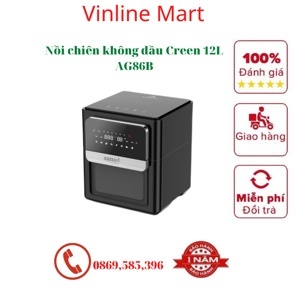 Nồi chiên không dầu đối lưu Greeno AG86B - 12L