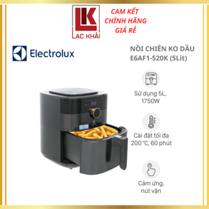 Nồi chiên không dầu Electrolux E6AF1-520K 5L