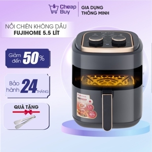 Nồi chiên không dầu Fujihome A5GW 5.5 Lít