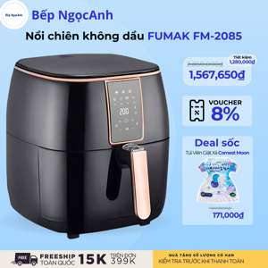 Nồi chiên không dầu Fumak FM-2085 dung tích 8.5 lít