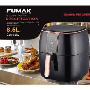 Nồi chiên không dầu Fumak FM-2085 dung tích 8.5 lít