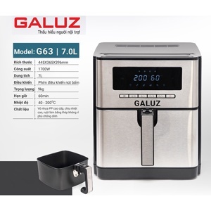 Nồi chiên không dầu Galuz G-63 (7L)