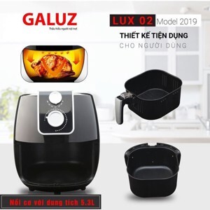 Nồi chiên không dầu Galuz LUX-02 - 5,3 lít