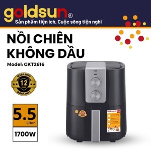 Nồi chiên không dầu Goldsun 5.5L cơ GAF5841-M