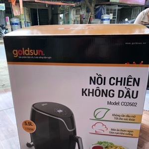 Nồi chiên không dầu Goldsun CQ2602 - 5.5 lít