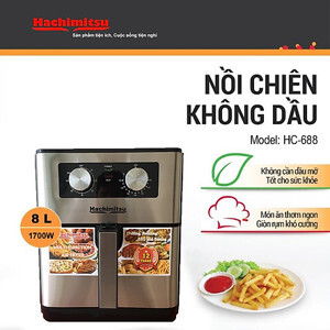 Nồi chiên không dầu Hatchimitsu HC-688