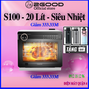 Nồi chiên không dầu kèm hấp 2GOOD S100