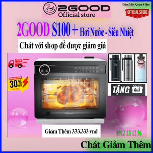 Nồi chiên không dầu kèm hấp 2GOOD S100