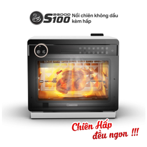 Nồi chiên không dầu kèm hấp 2GOOD S100