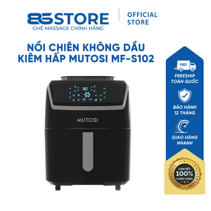 Nồi chiên không dầu kèm hấp Mutosi MF-S102